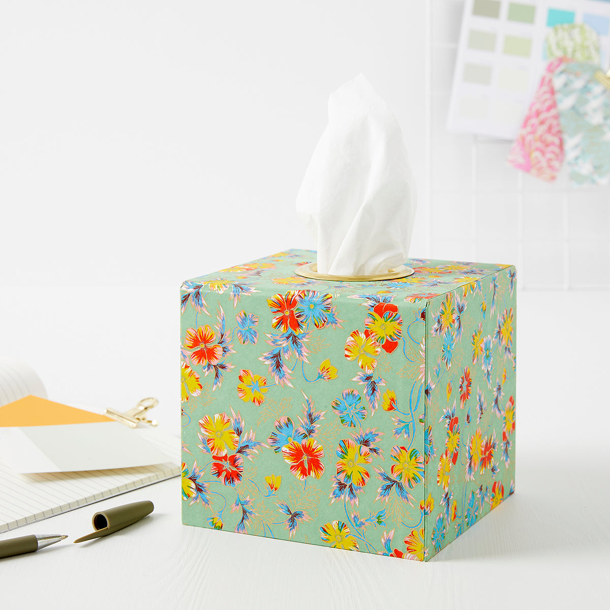 Patterned Tissue Boxes