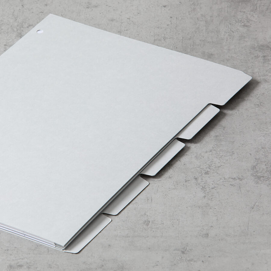 A4 File Divider Tabs