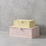 Patterned Baby Box