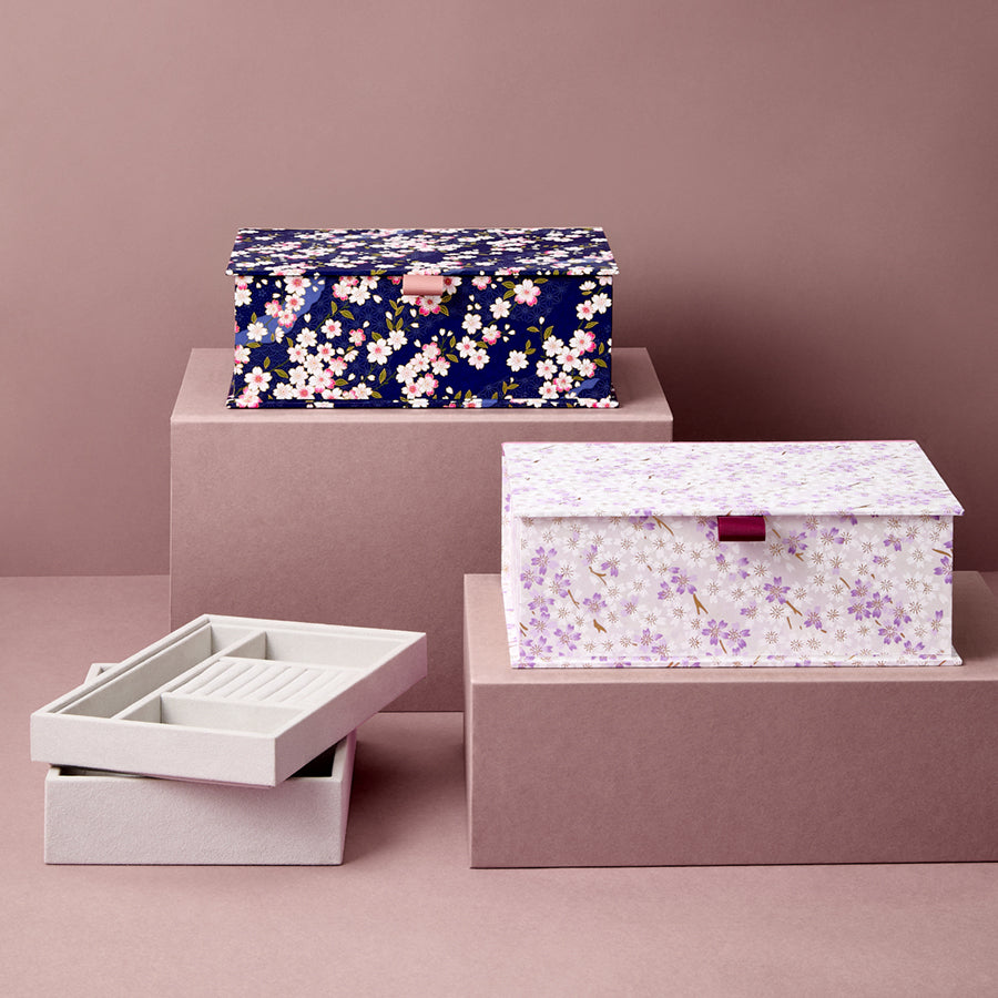 Patterned Anniversary Jewellery Box