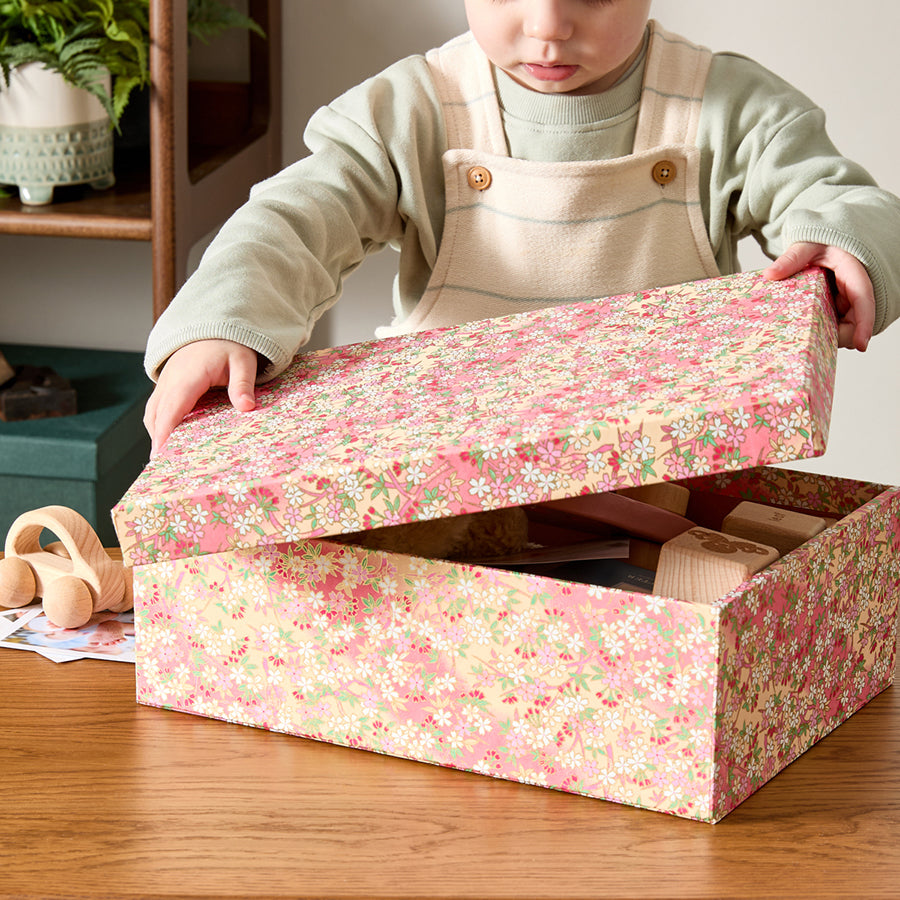 Patterned Baby Memory Box