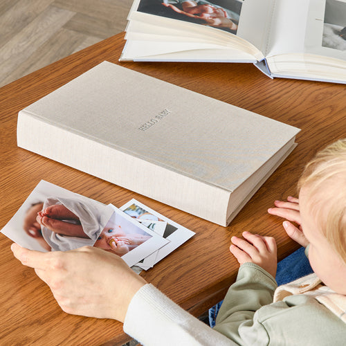 Fabric Baby Slip-In Photo Album