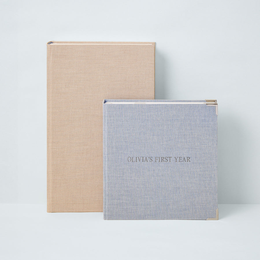 Fabric Baby Slip-In Photo Album