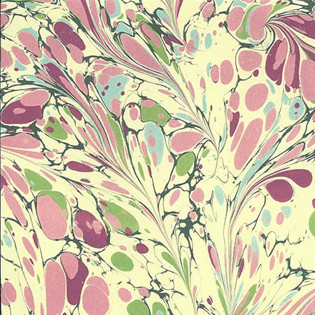 Decorative Marbled Pink Cover