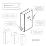 Decorative Fabric Box File