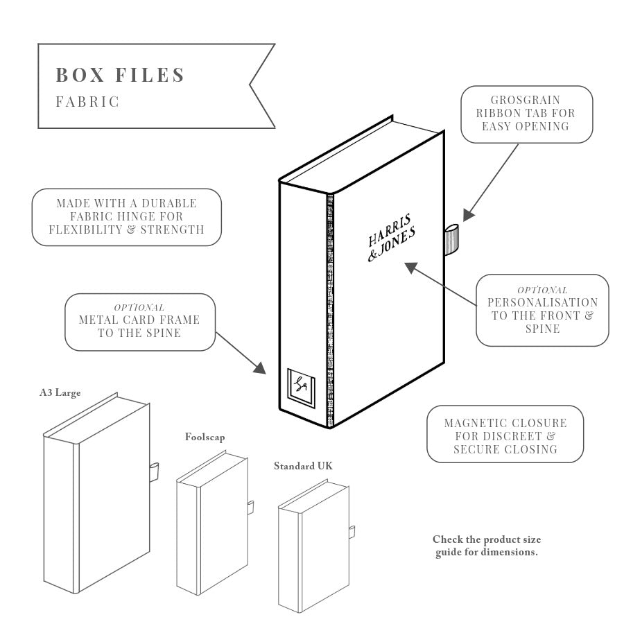 Fabric Box File