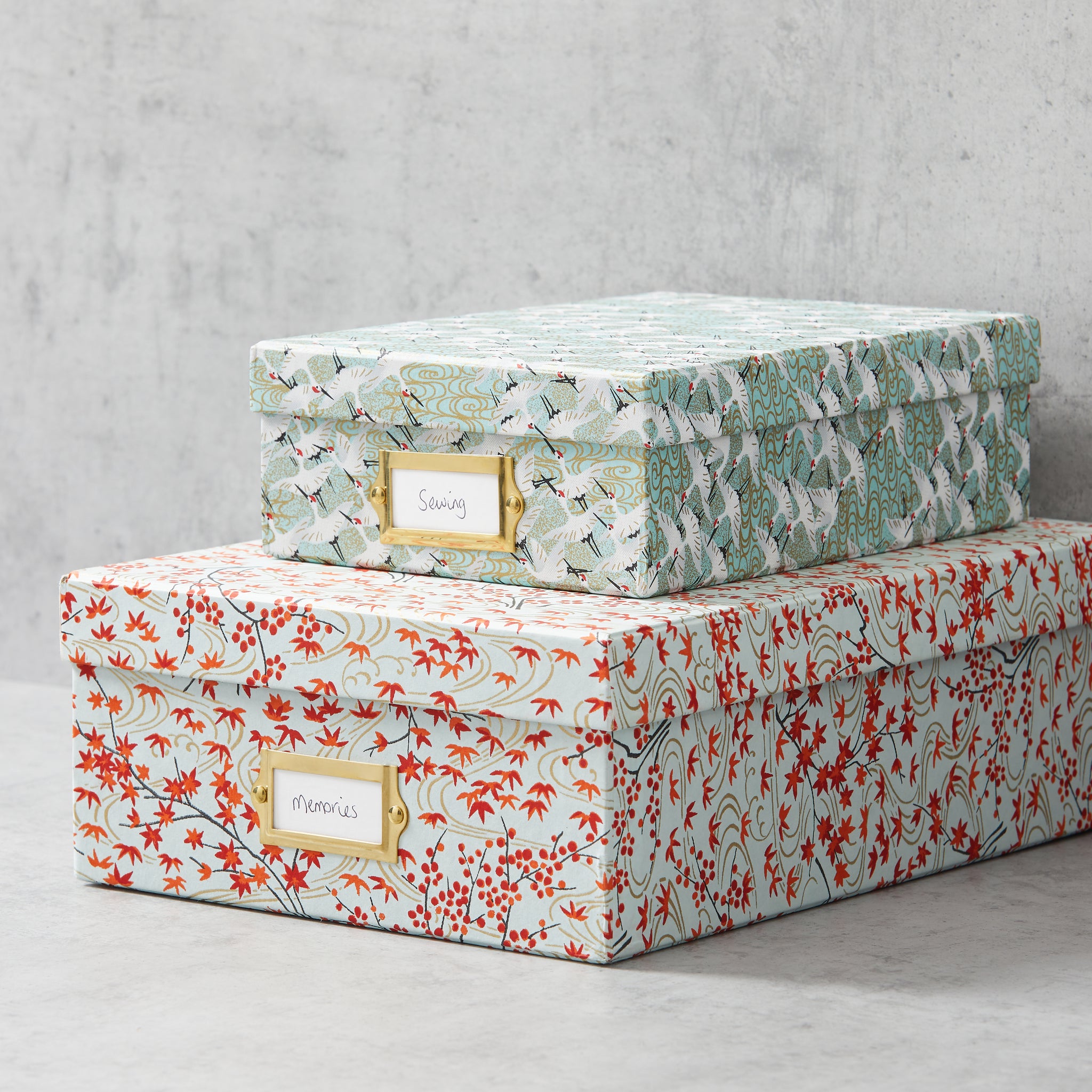Patterned Storage Boxes l Customise Yours Today