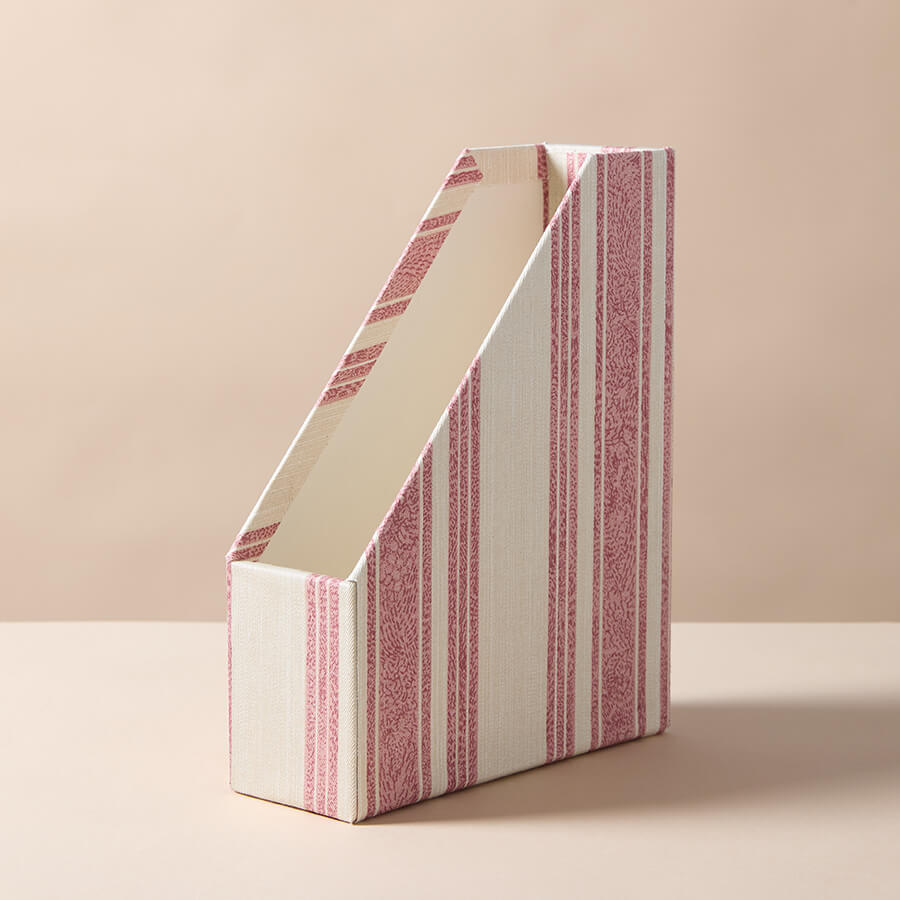 Patterned Magazine File Design Your Own | Custom Fabric Magazine File | UK | HARRIS & JONES LTD