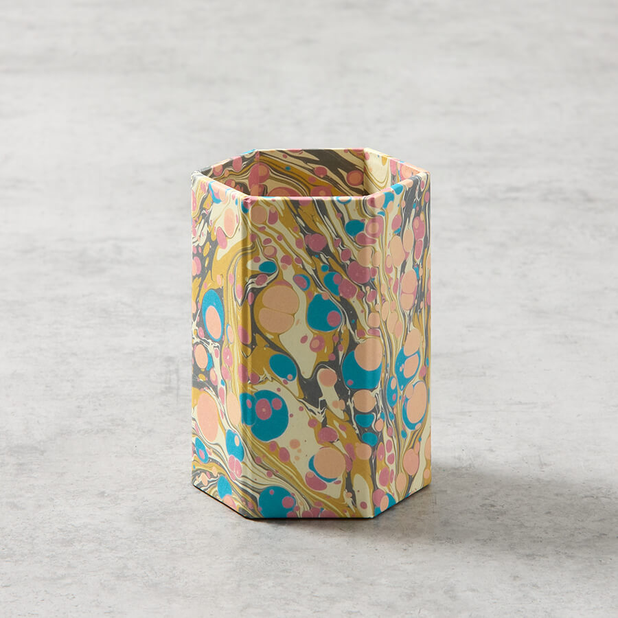 Marbled Pen Pot