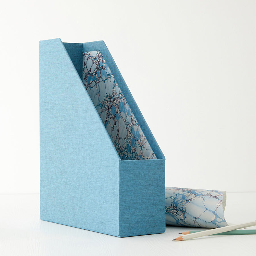 Patterned Magazine File Design Your Own | Custom Fabric Magazine File | UK | HARRIS & JONES LTD