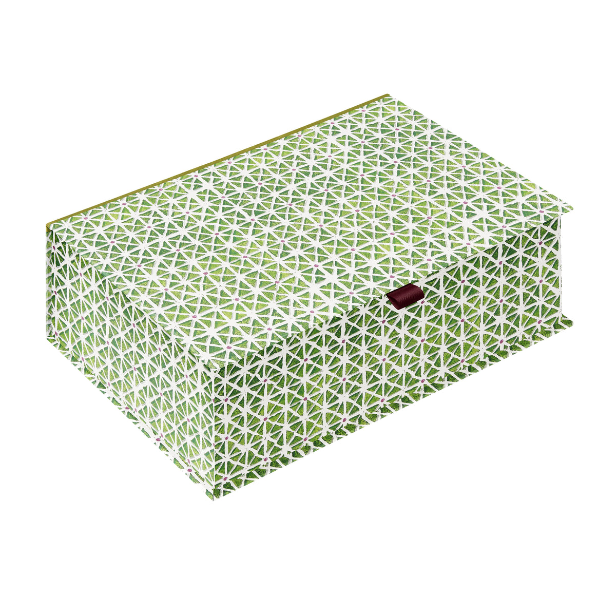 [Exterior Cover: Triangles Green]