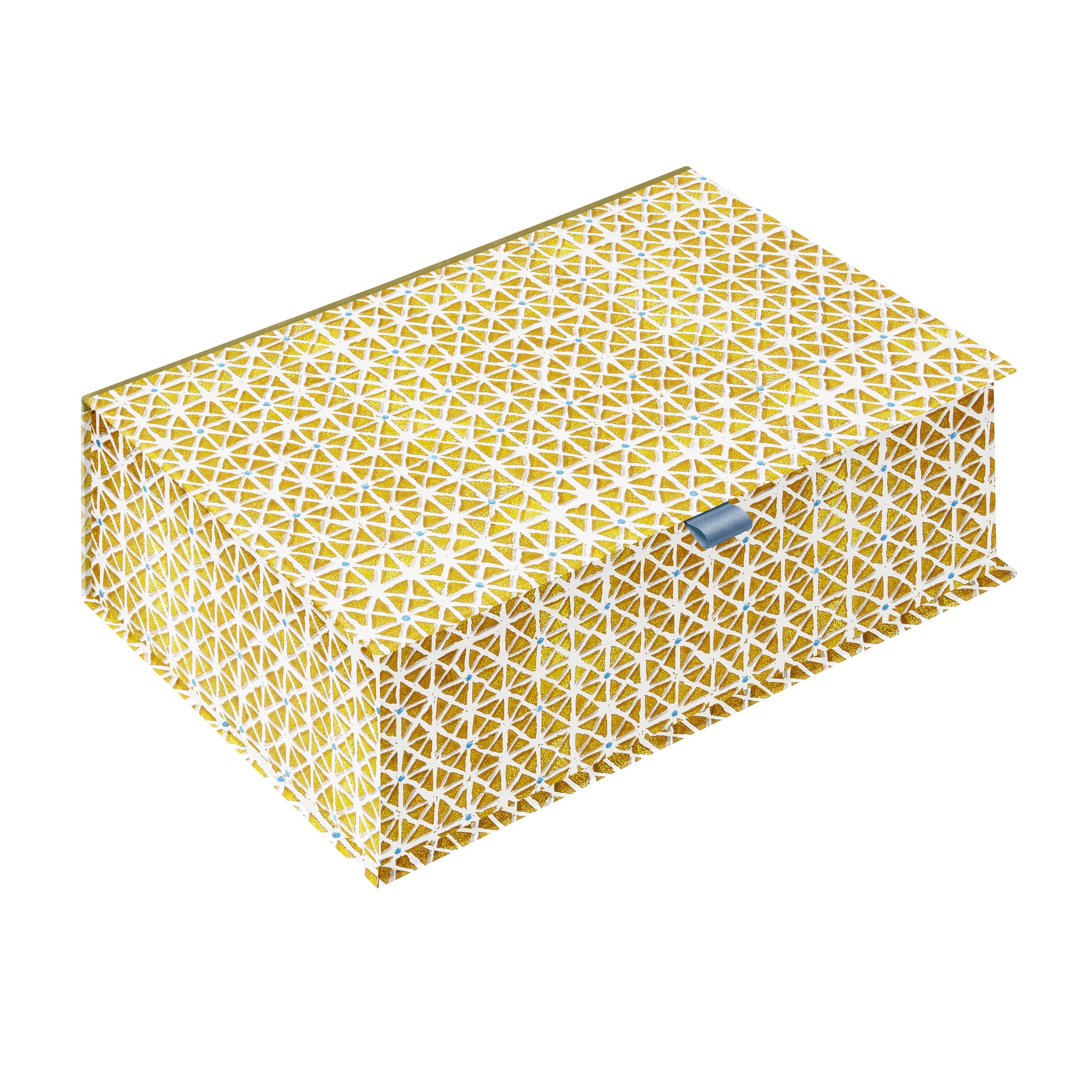 [Exterior Cover: Triangles Yellow Gold]