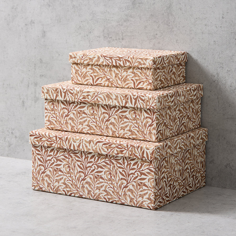 Decorative Fabric Storage Box Set