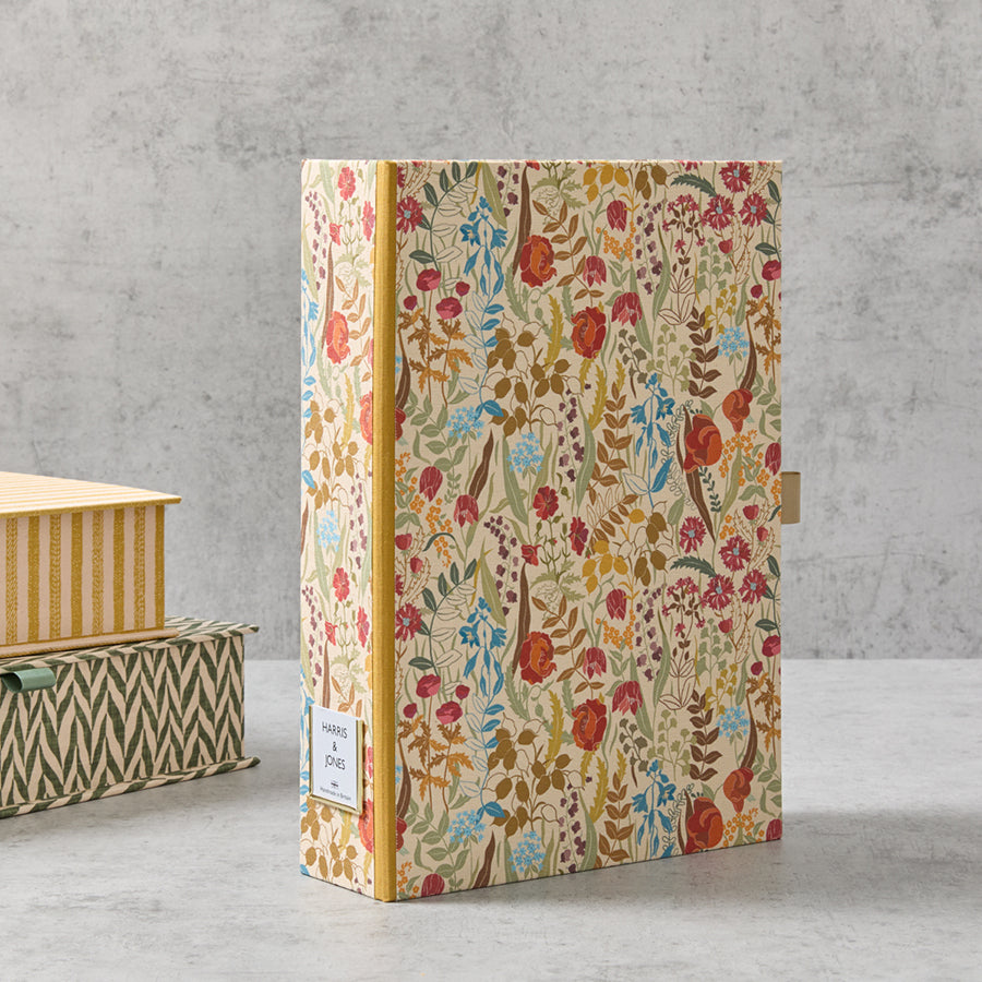 Box Box File Millwork Decorative Fabric Box Files | Personalised Box File Organiser | HARRIS ...
