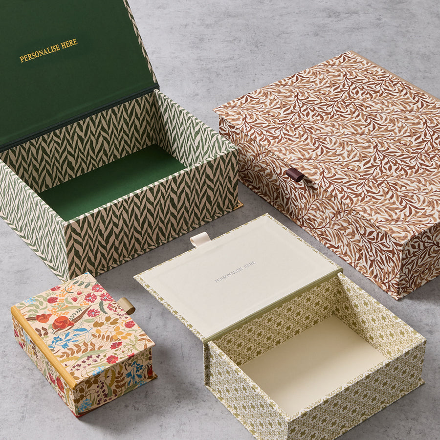 A6, A5, A4, and A3 Keepsake Boxes