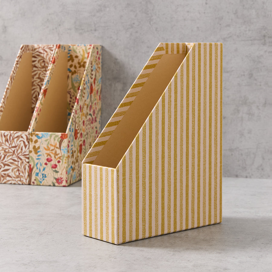 Decorative Fabric Magazine Files | Luxury A4 & A5 Magazine File Holder ...