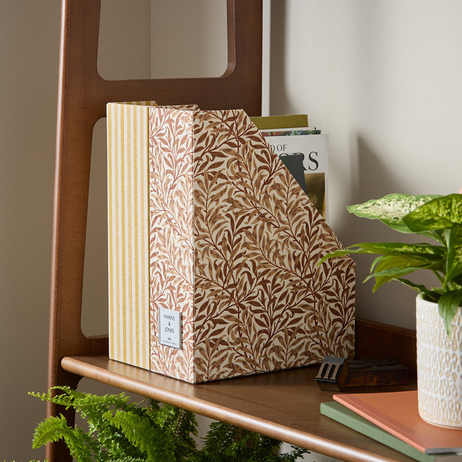 Decorative Fabric Magazine Files | Luxury A4 & A5 Magazine File Holder ...