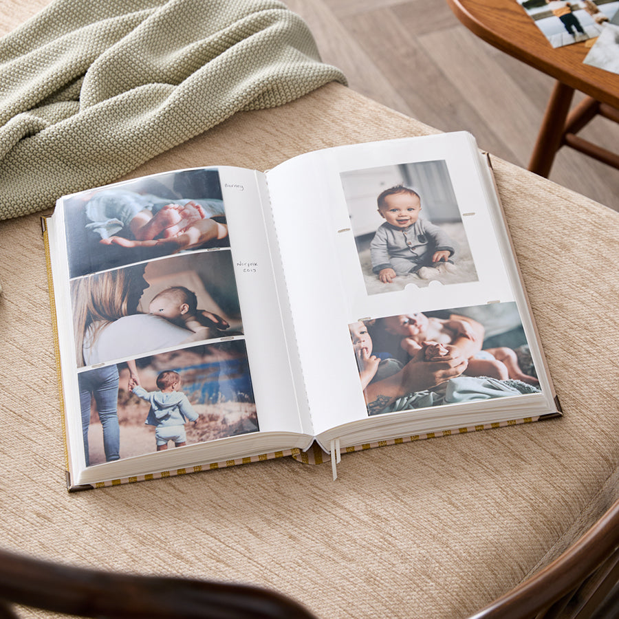 Slip-In Decorative Fabric Photo Album