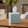  Cube 13CM Squared Tissue Box