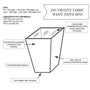 Custom Waste Paper Bins