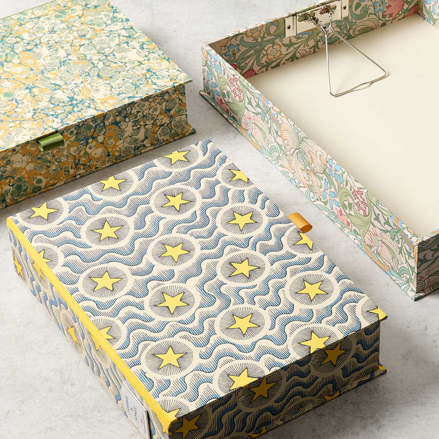 Designer Box Files | Personalised Decorative Box Files | HARRIS & JONES LTD
