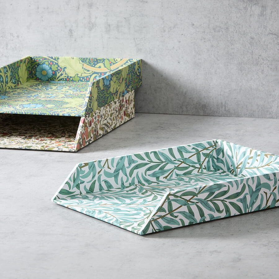 Address Tray Examples Decorative Letter Trays | Pretty Document mail trays | Stackable ...