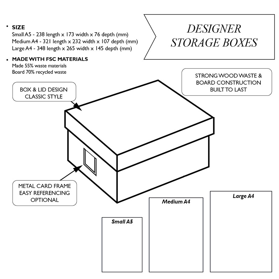 Designer Storage Boxes