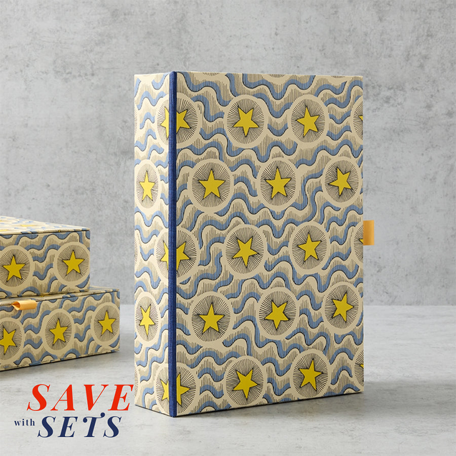 Designer Box File Set l Set of One, Three or Five | HARRIS & JONES LTD