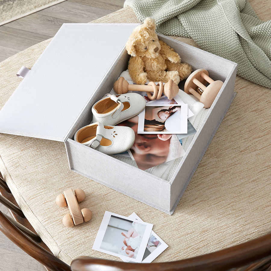 Fabric Keepsake Boxes l Personalised Memory Boxes | UK | HARRIS & JONES LTD