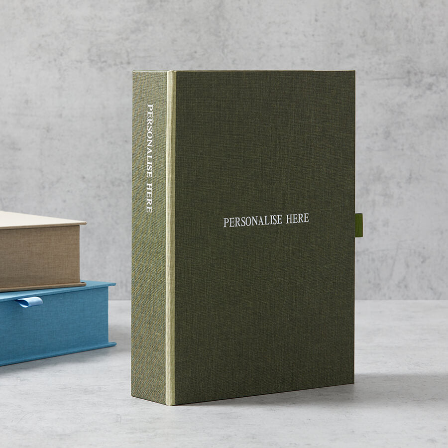 Box File 1024 Fabric Box Files | Personalised Box File Organiser | HARRIS & JONES LTD
