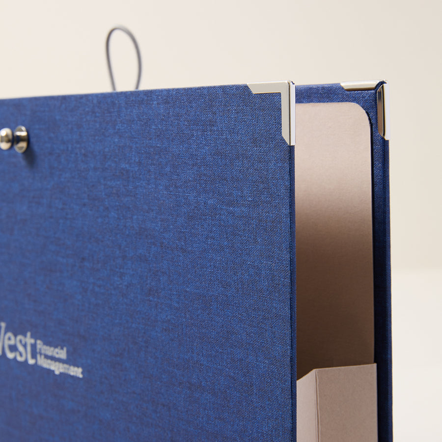 Fabric Branded Document Wallet