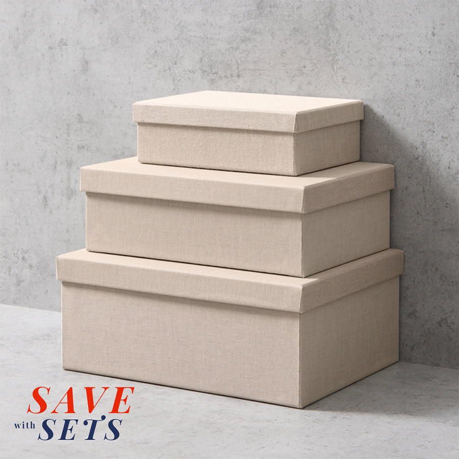 Fabric Storage Box - Set