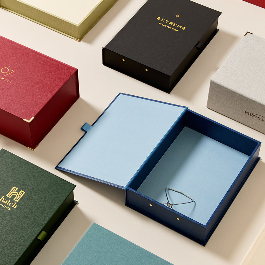 Fabric Branded Document Box
