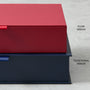 Faux Leather Box File - Set