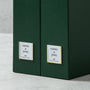 Faux Leather Magazine File - Set