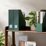 Faux Leather Magazine File - Set