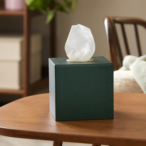  Cube 13CM Squared Tissue Box