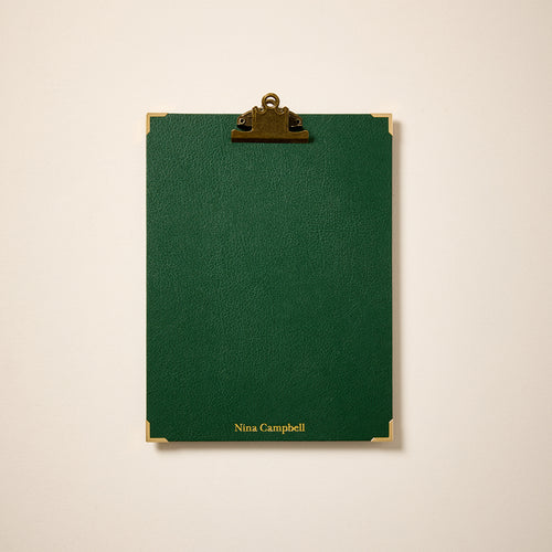 Faux Leather Branded Clipboard