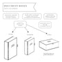 Faux Leather Branded Document Box