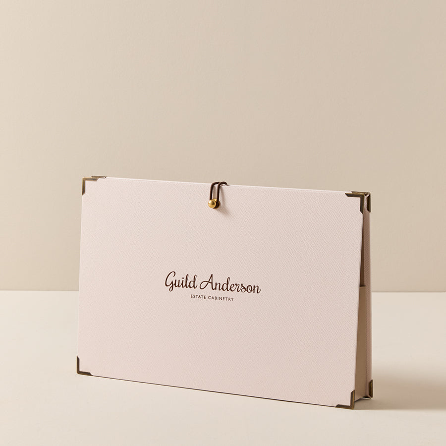Faux Leather Branded Document Wallet