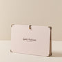 Faux Leather Branded Document Wallet