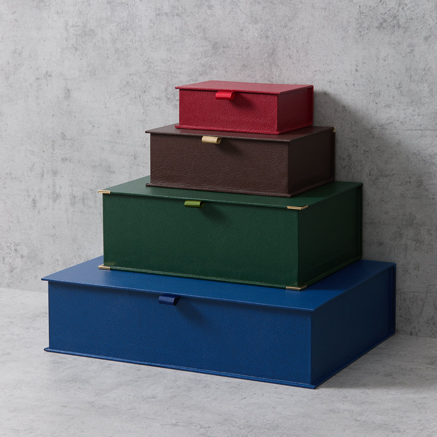 British Storage Box Faux Leather Keepsake Boxes l Personalised Memory Boxes | UK | HARRIS ...