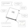 Silk Wedding Guest Book