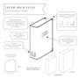 Decorative Fabric Lever Arch Files
