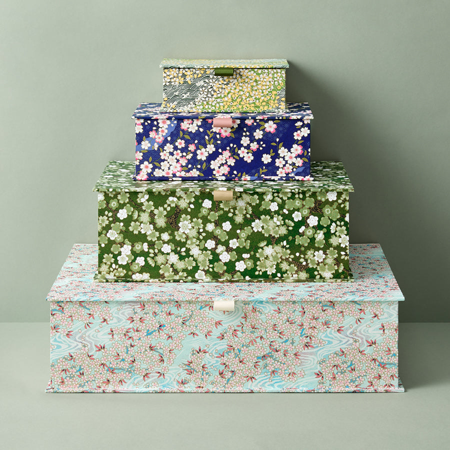 Patterned Memorial Keepsake Box