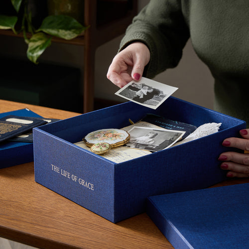 Fabric Memorial Memory Box