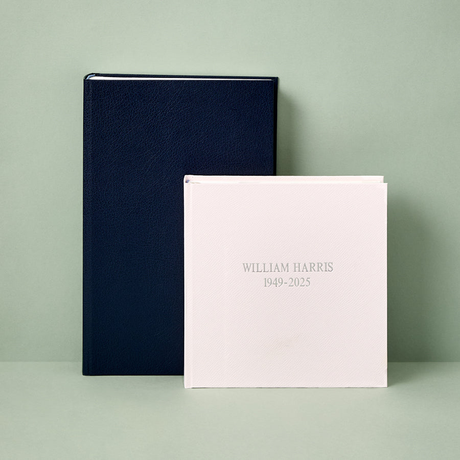 Faux Leather Memorial Slip-In Photo Album