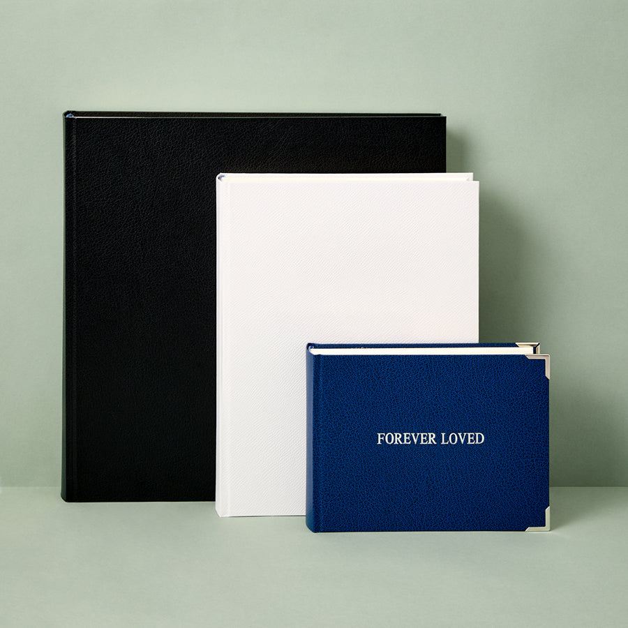 Faux Leather Memorial Traditional Photo Album