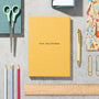 Personalised Journals