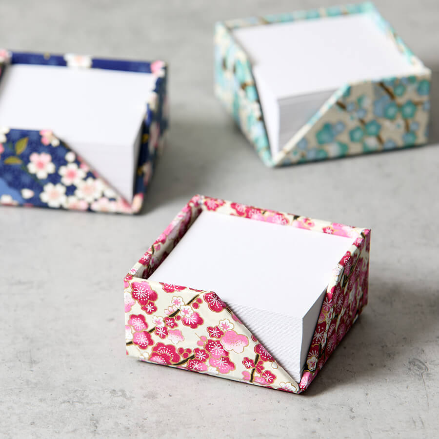 Pretty Memo Blocks | Floral Notepad Holder | Handmade UK | HARRIS ...